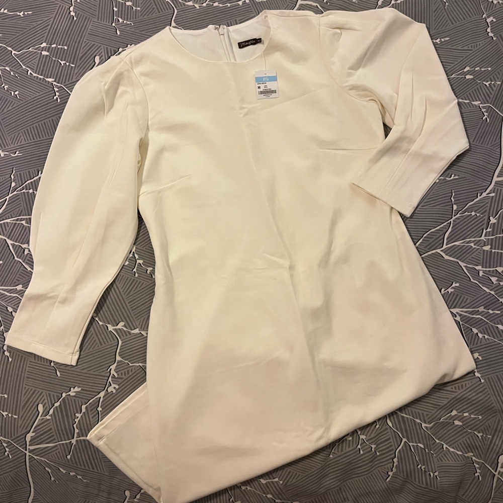 J.McLaughlin Ezra Dress size M in Ivory